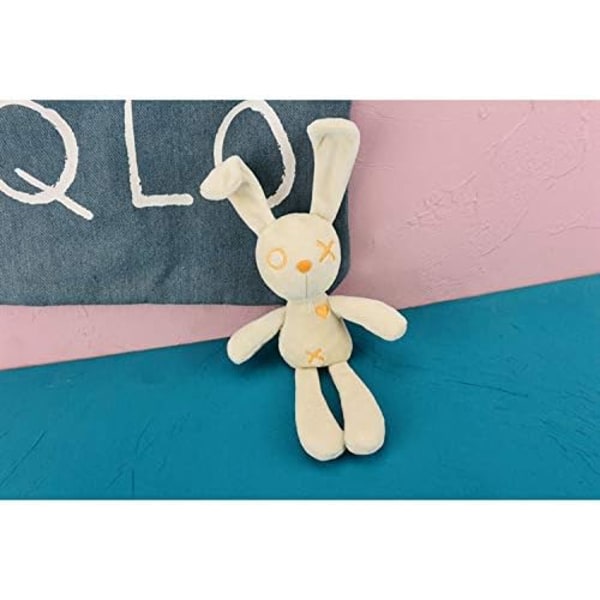Animal Plysh nøkkelring Søt kanin utstoppet leketøy og interessant ryggsekk dukkeanheng for barn eller venner (OX Rabbit 2-pack)