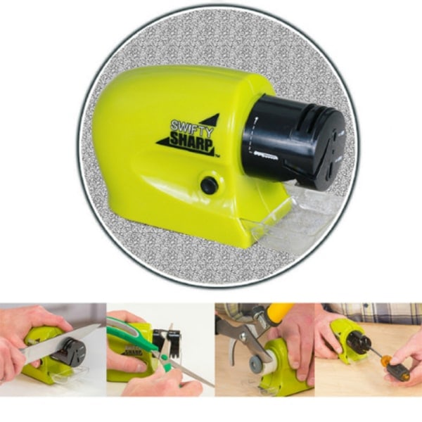 TG Elektrisk Knivsliper Quick Whetstone Knivsliper Manuell M-XF9-