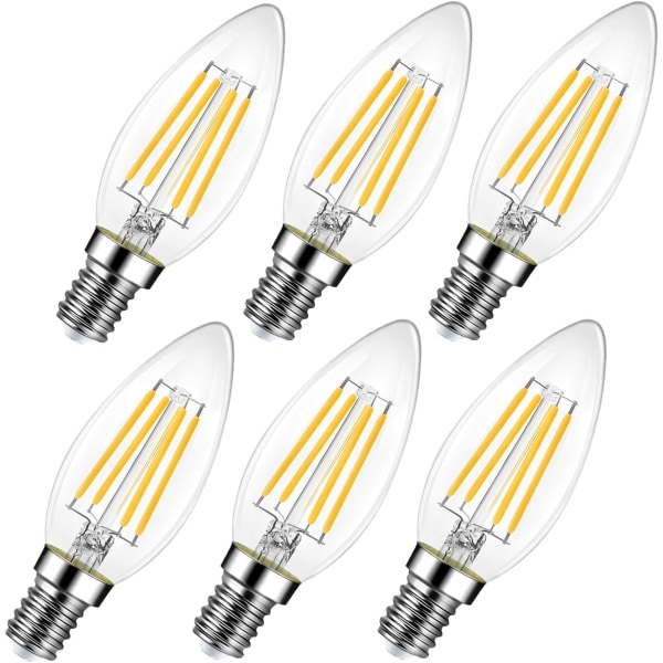 E14 Varm hvid LED-pære, 4,7W 470 Lumen LED-lampe