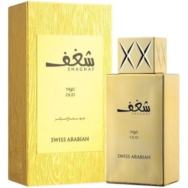 SHAGHAF OUD Eau de Parfum 75 ml Sveitsin Arabian / Saffran, Vanilja ja Oud