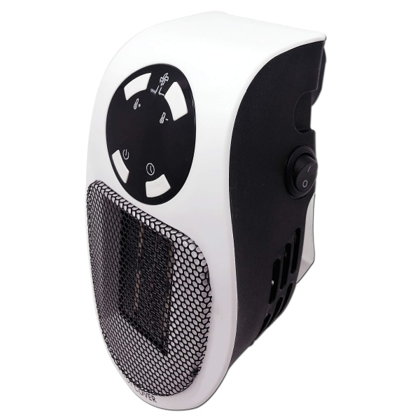 Kompakt veggvarmer - Justerbar termostat - LED Digital