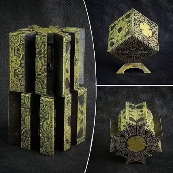 Hellraiser Puslespilboks Flytbar Lament Horror Prop Legetøj