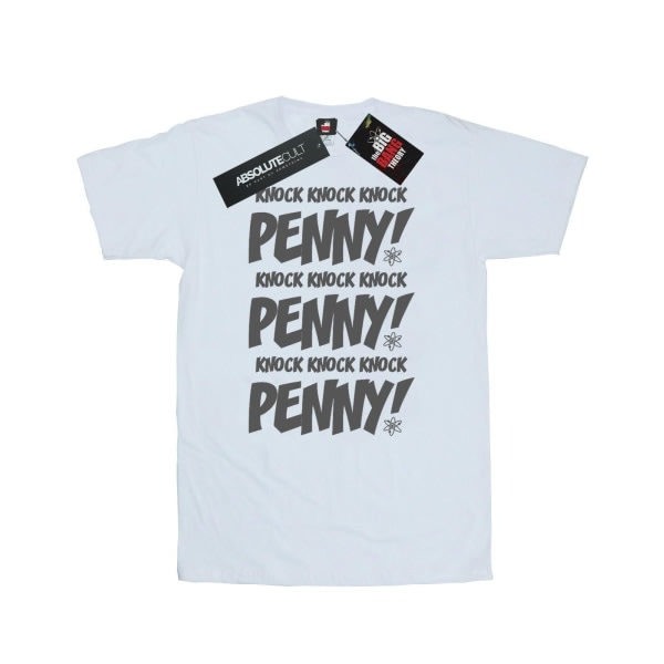 The Big Bang Theory Herre Sheldon Knock Penny T-shirt M Wh Hvid M