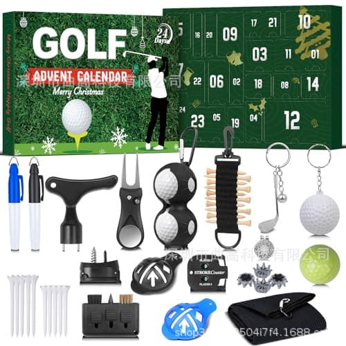 Julekalender 2025, 24 dager nedtelling til jul, Golf-FF-