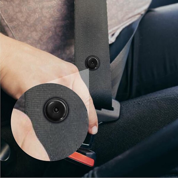 4-pack bältesstoppknappar, halkfria bältesstoppklämmor, tryckknappssystem, bältesspänneknappar, praktiska bälteshållare spänneknappar
