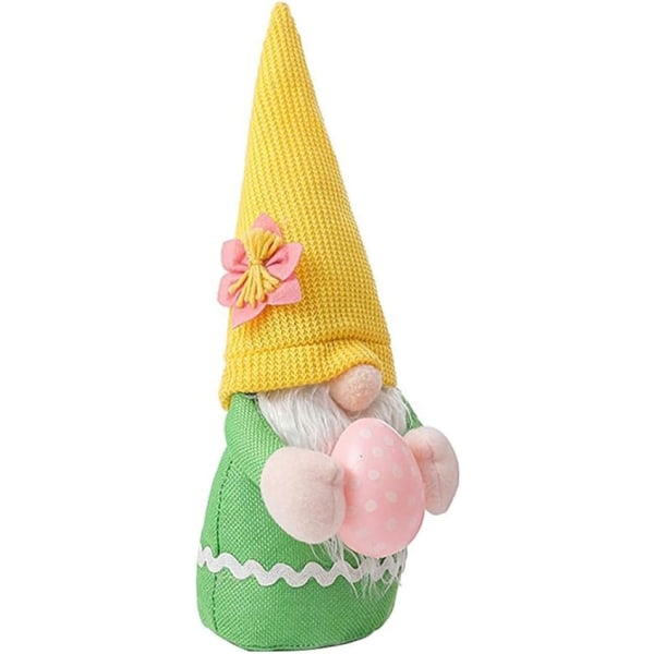 Påsk Gnome Faceless Plyschdocka Dvärg Elfdocka med Ägg Ornamen