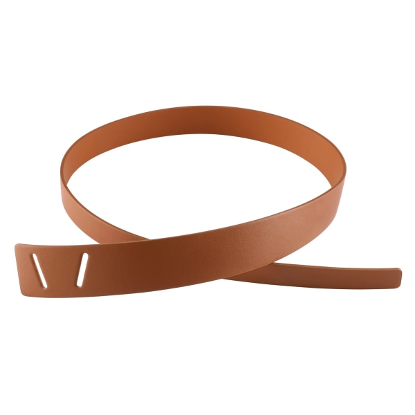 Women Fashion Leather Knot Belts for Dress Cowhide Tie PU