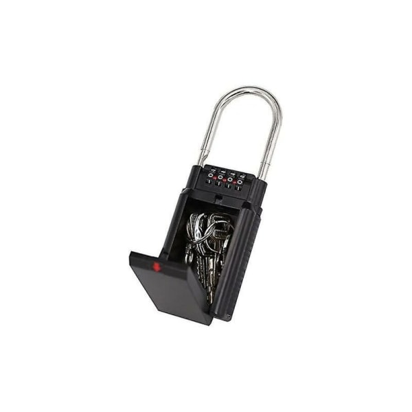 1 kpl avainlaatikko, musta koodattu avainlaatikko, säilytysyhdistelmäkaappi, sek