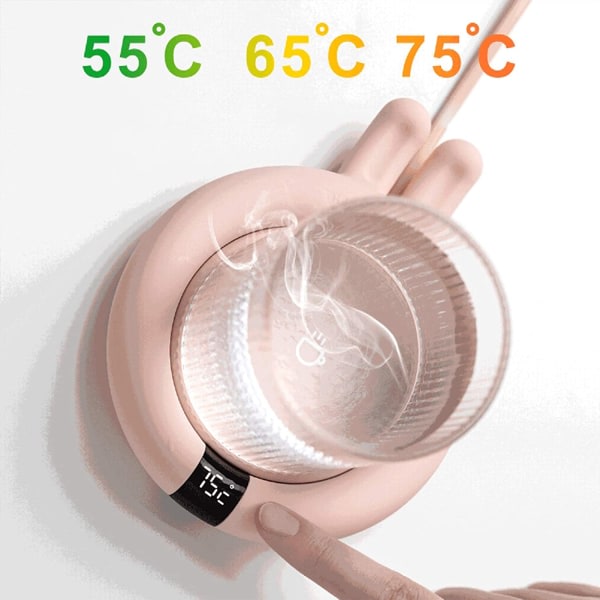 Kaffekoppvarmer-3 temperaturkontrollert elektrisk kaffevarmer