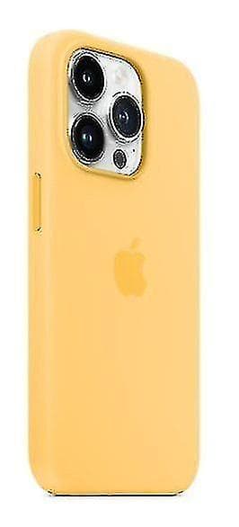 Silikonikuori iPhone 14 Prolle Sunglow