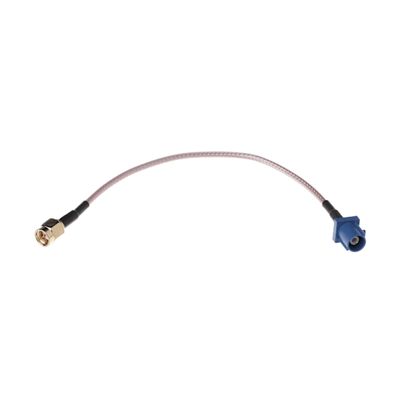 Fakra C-adapter til SMA-han GPS-antenneforlængerledning RG316 Pigtail-kabel 15 cm han-stik til SMA-stik til GPS-antenne