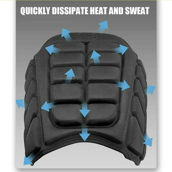 Motorcykel 3D Air Comfort Gel Sittdyna-XF3-