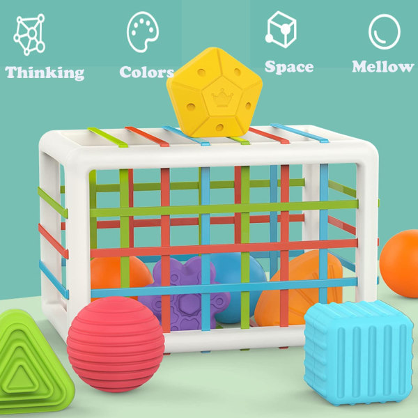Montessori legetøj egnet til børn over 2 år, baby cla