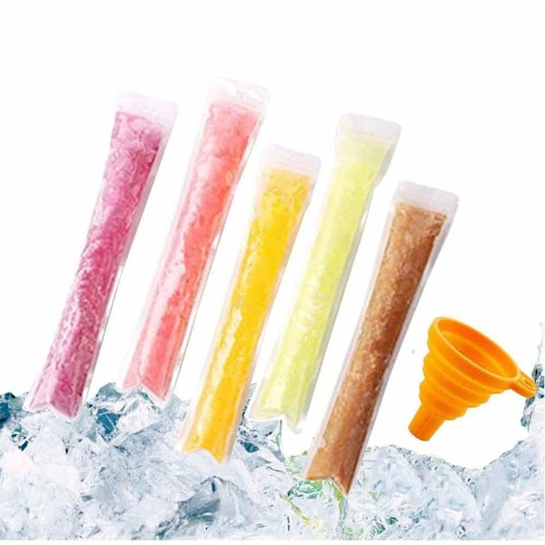 200 kpl Pop-pusseja Pop-muotteja Popsicle-pusseja Popsicle-muotteja