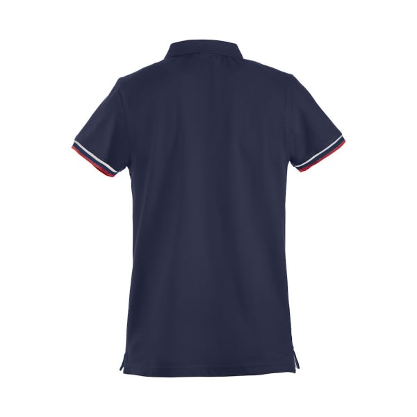 Clique Newton Stripe Detail Polo Shirt for Men XL Dark Navy Dark Navy XL