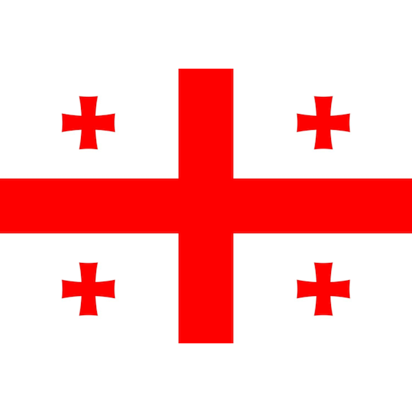 Georgiens flag 100 Georgia
