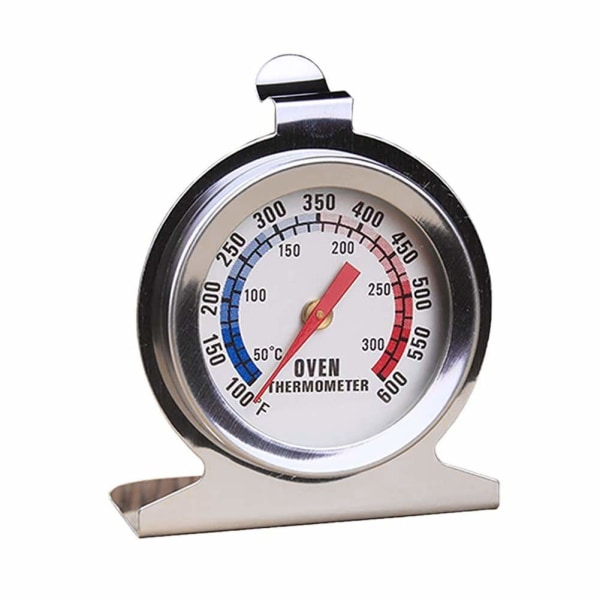 Ovntermometer, 300℃/600℉ Matlagingstermometer, rustfritt