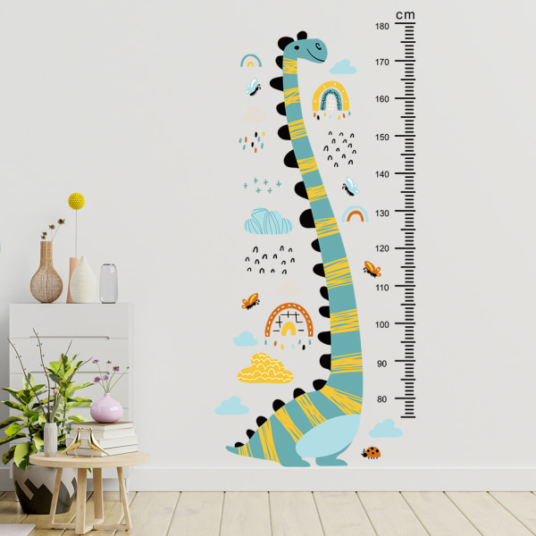 Dinosaurus-seinätarrat mitta-asteikolla, seinäkoriste