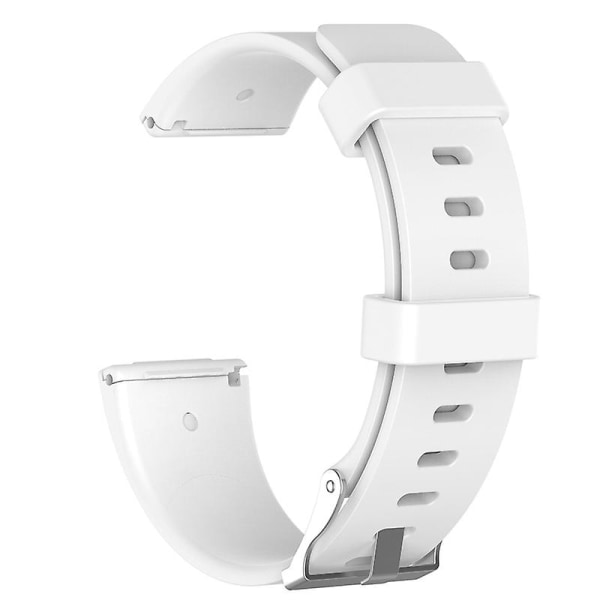 Silikon Smart Watch Band Byte av handledsrem för Fitbit Versa Lite/versa White S
