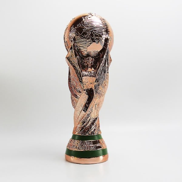 Yaju Bronze 2022 World Cup Trophy Ornament Guldbelagte trofæer Power Cup Model Souvenirs (1 stk)
