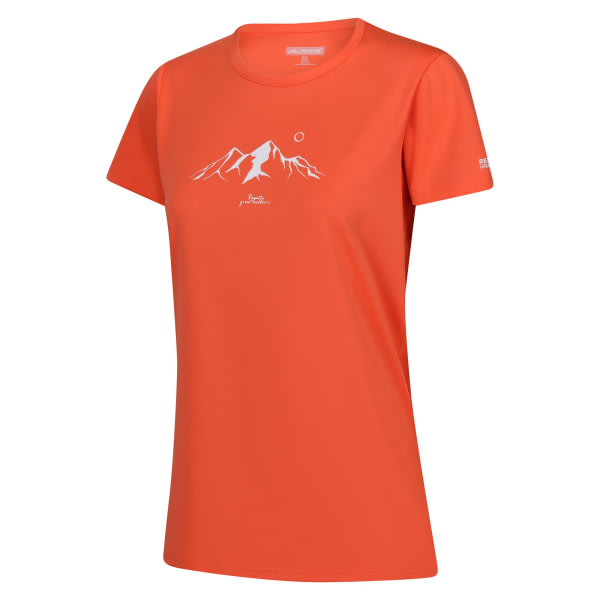 Regatta Ladies/Ladies Fingal VIII Mountain T-paita 26 UK Satsum Satsuma 26 UK