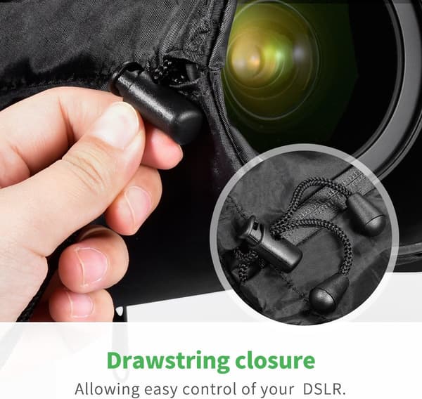 Camera Rain Cover Waterproof Protector Rainproof Shield for Canon Nikon DSLR SLR Camera-XF15-
