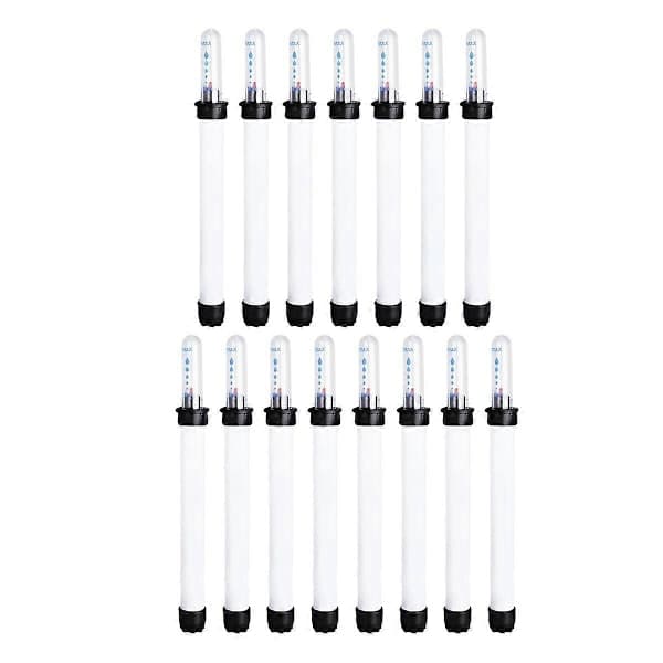 Moisture Meter for Plants, Watering Indicator, 15 Pcs Plant Moisture Meter, Water Level Indicator for Plants, Soil Moisture Meter White-FF-