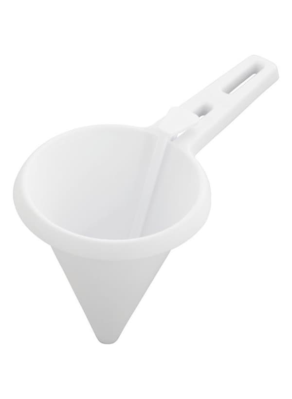 Doseringstrakt Knäcktrakt Easy-Pour Funnel-FF- Vit white