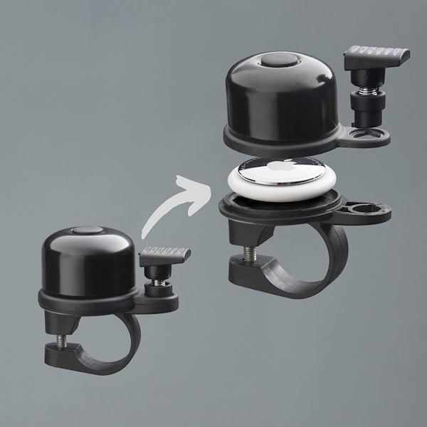 AirBell AirTag -ratkaisu 31 mm Musta