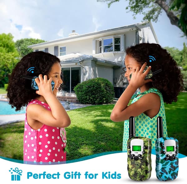 Walkie Talkie for barn, leker for 3-12 år gamle gutter og jenter-FF-