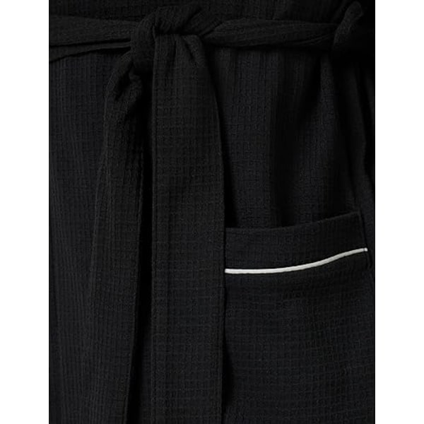 Lätt våffelrock for män (storlek xl) svart XL