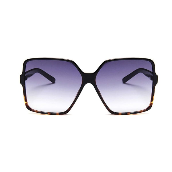 Overdimensjonerte firkantede solbriller Kvinner Stor Stor Frame Solbriller