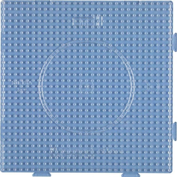 Hama Midi Bead Plate Square Large Transparent 10-pack Transparent transparent
