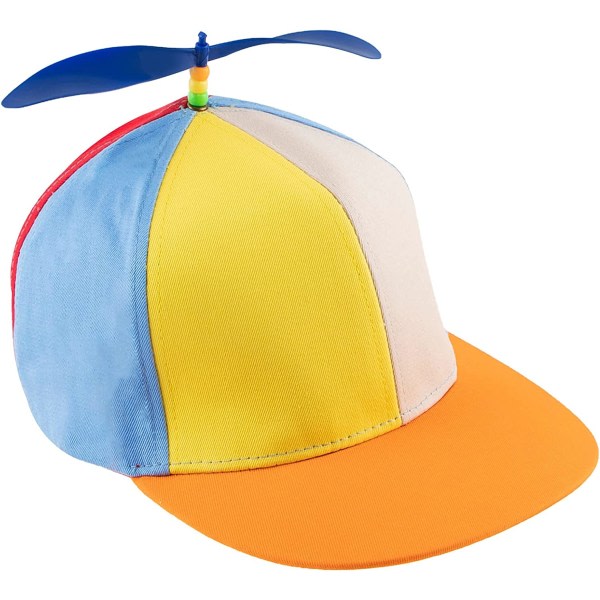 1-pakning avtagbare baseballcaps Lys iriserende oransje rand