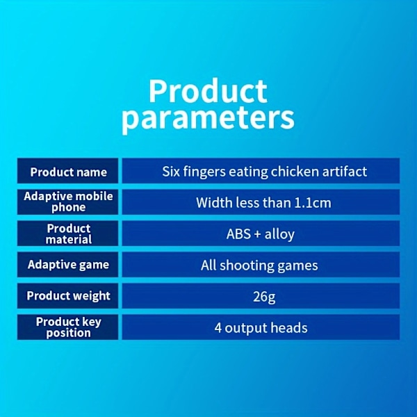 S01 Spelutlösare, Spelkontroll, Mobilspelskontroll Sikte och Skytte L1 R1 Legeringsknapp För iPhone/Android