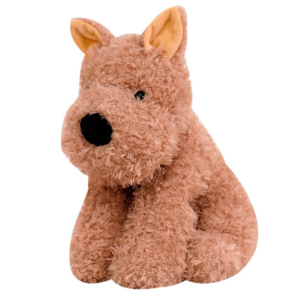 Bedårande plyschdocka för hund Mjuk fylld leksak Barn kramar kudde present 22cm