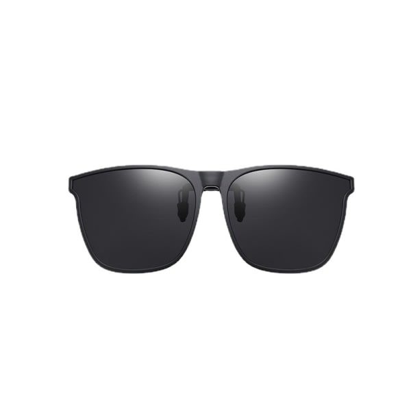 Ultralette clip-on solbriller clip-on Svart og grå