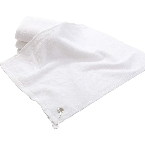 Golfhåndklæde blød gave med krog Hurtigtørrende vaskeklud udendørs
