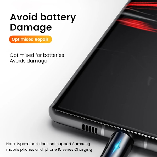 0,25m Lyhyt USB-latauskaapeli Datakaapeli Tyyppi-C Micro IOS iPhone 13 12 iPad 3A Pikalataus Puhelinkaapeli Power Bank Datakaapeli IOS Punainen IOS ed IOS ed 0.25m