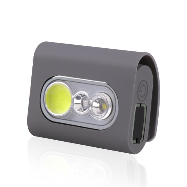 Clip on Running Light, 2000 Lumens Safety Jogging LED med kraftig magnetisk klips, USB oppladbare nattlys for refleksvester for løpere, Jo