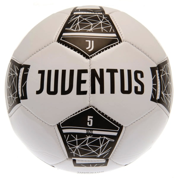 Juventus FC Kontrastpanel Fodbold 5 Sort/Hvid 5