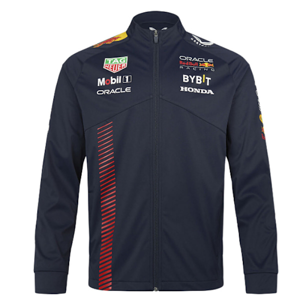 Retro Red Bull Racing F1 Jakke Herre 2023 Team Full Zip Genser Sport Beskyttelsesutstyr Vindtett Kjøring Racing Motorsykkel Klær 2XL