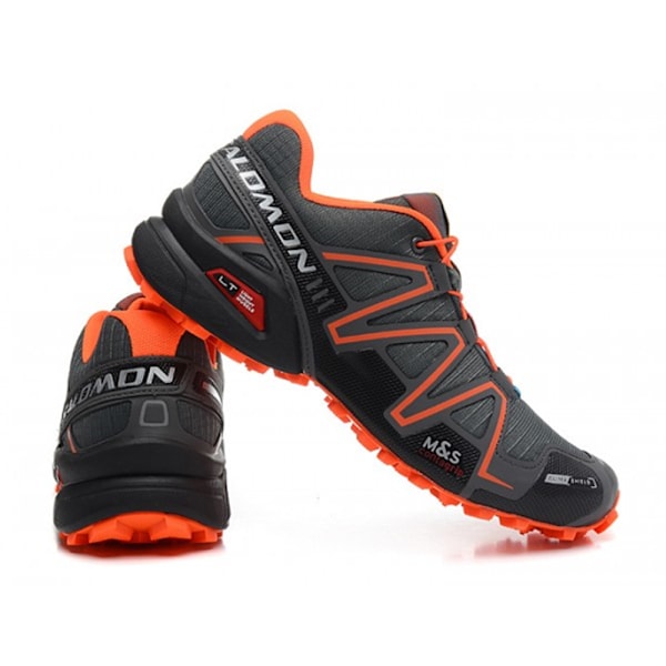 Salomon Speedcross 3 Löparskor Grå Orange Grey Orange 40