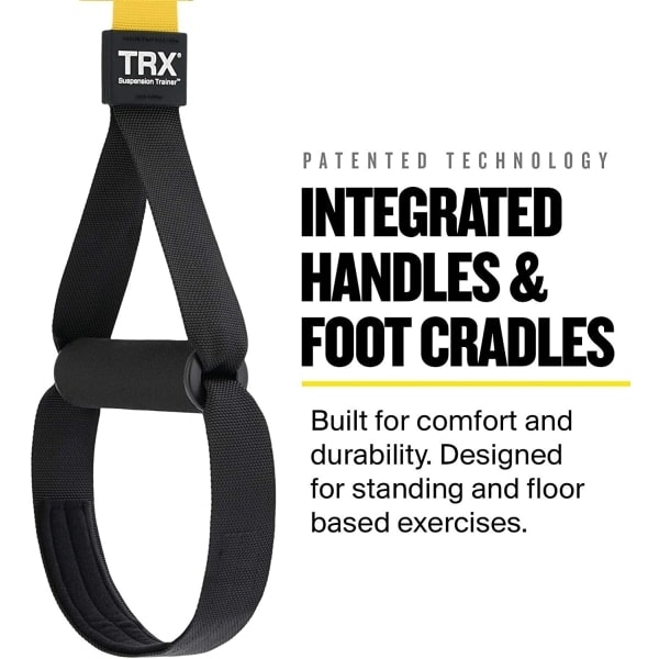 TRX All-in-One Suspension Trainer - Hemsystem til erfarne fitnessentusiaster, inklusive adgang til TRX Training Club - WELLNGS