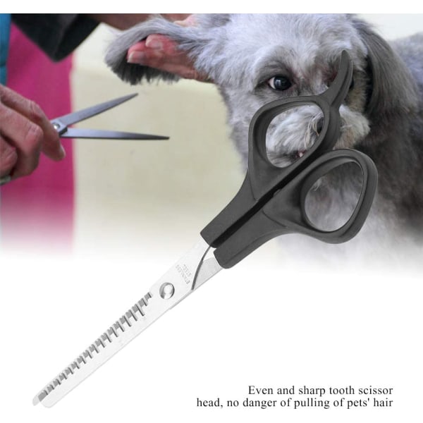 Pet grooming sax for hunde og katte, let trimning