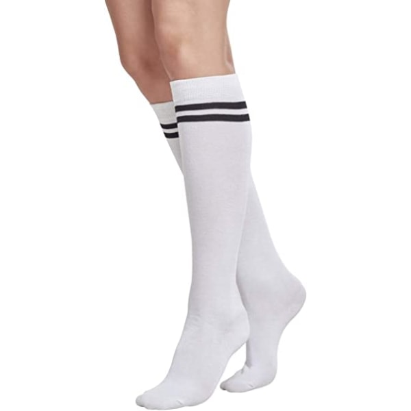 Hvide klassiske sokker, Urban Classic varsity sokker til kvinder