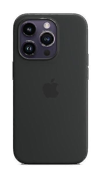 Silikonikuori iPhone 14 Prolle Midnight