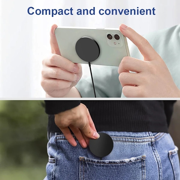 30W Magnetisk Trådlös Laddare för iPhone 15 14 13 12 11 Pro Max Airpods PD MagSafe Telefonladdare Snabbladdningsdocka