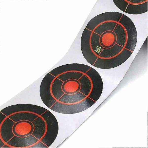 250 stk/rull Mål Selvklebende Mål Splatter Reactive Klistremerker (C)