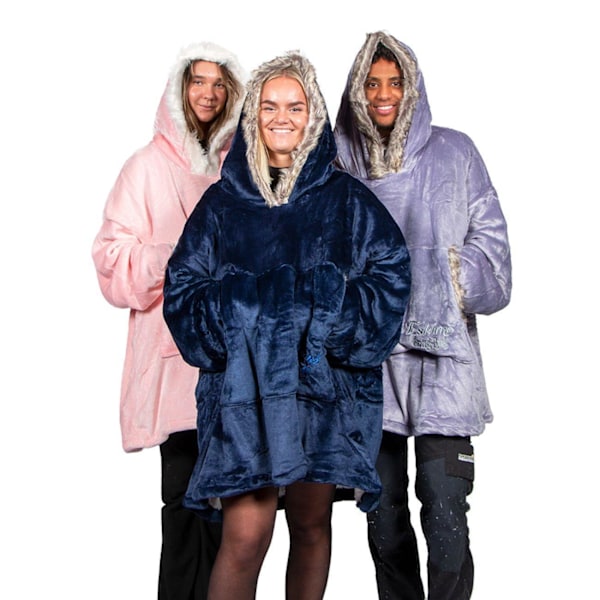 Snug Rug Deluxe Eskimo Hettegenser Oversized Purple Lila